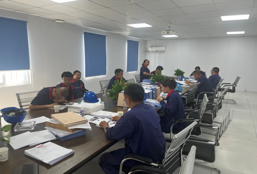 公司開(kāi)展年度質(zhì)量、環(huán)境、職業(yè)健康安全管理體系內(nèi)審工作