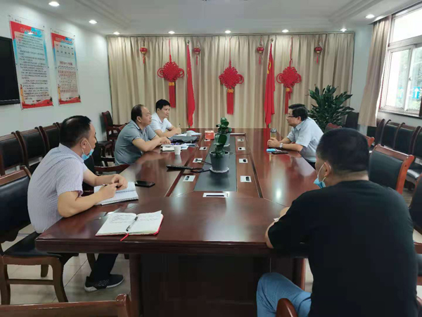 集團(tuán)疫情防控辦公室到公司調(diào)研 集團(tuán)疫情防控辦公室到公司調(diào)研