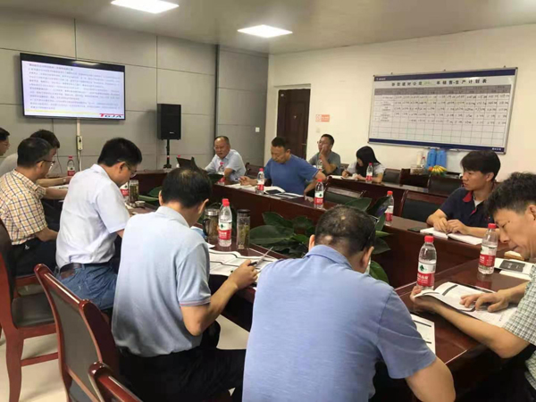 集團公司總工程師到建材公司調研 集團公司總工程師到建材公司調研